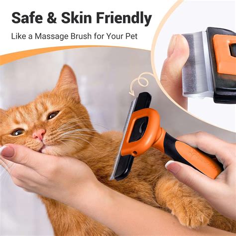 miu color pet grooming brush.